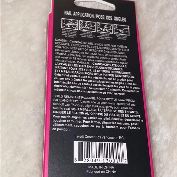 Nailicious Red French manicure faux nail - Picture 5 of 8